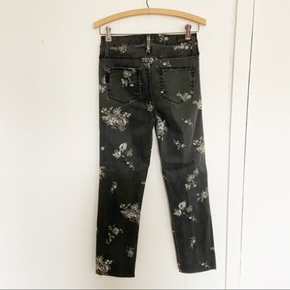 PAIGE Hoxton Straight floral-print high-rise‎ jeans - Picture 11 of 14